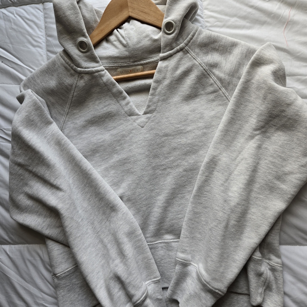 Ultra Flirt Light Gray Women's Hoodie